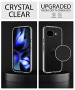 Crystal Clear Transparent Back Case Cover for Google Pixel 9A | Full Device & Camera Protection Shockproof TPU | Flexible Silicone Back Cover Case Transparent - Image 3