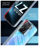 kelpuj Crystal Clear Transparent Back Case for Compatible with iQOO Z7 5G / Z7s 5G | Shockproof TPU Silicone Cover | Full Body & Camera Protection Transparent - Image 4