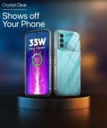 Crystal Clear Transparent Back Case Cover for Tecno Spark 8 Pro | Full Device & Camera Protection Shockproof TPU Silicone Back Cover Case Transparent - Image 3