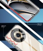 Crystal Clear Transparent Back Case Cover for Realme Narzo 60 PRO | 11 PRO | 11 PRO Plus 5G | Full Device & Camera Protection Shockproof TPU Silicone Back Cover Case Transparent - Image 5