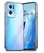Transparent Back Case Cover for Oppo Reno 7 Pro 5G | Full Device & Camera Protection Shockproof TPU Silicone Back Cover Case Transparent - Image 2