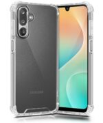 Ultra-Hybrid Clear Back Case Cover Designed for Samsung Galaxy M36 5G | Galaxy F36 5G | Sleek Hard Back | Cushion Edge Technology Shockproof Drop & Camera Protection Bump Transparent - Image 2