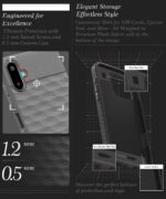Back Cover for Samsung Galaxy M06 5G | Galaxy F06 5G with Hexa Cube Design | Ultra Slim Soft Rubberised Case | Inner Velvet Fabric | Matte Silicone Mobile Case | Camera Protection - Grey - Image 6