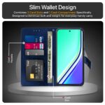 Shock Proof Flip Cover Back Case for Realme P3 Pro 5G | Magnetic Wallet Leather Case with Stand - Image 4
