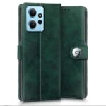 Shock Proof Flip Cover Back Case for Xiaomi Redmi Note 12 4G | Magnetic Wallet Leather Case with Stand - Image 4