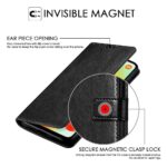 Shock Proof Flip Cover Back Case for Xiaomi Redmi 12C | Magnetic Wallet Leather Case with Stand - Image 5