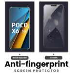 Unbreakable Nano Film Glass Screen Protector for Poco X6 5G [ Flexible like a Screen Guard, Harder than a Tempered Glass ]  Pack Of 2 - Image 4