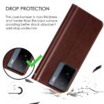 Shock Proof Flip Cover Back Case for Iqoo Z7 5G | Magnetic Wallet Leather Case with Stand - Image 8