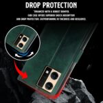 Shock Proof Flip Cover Back Case for Oppo F21 Pro 4G | Magnetic Wallet Leather Case with Stand - Image 6