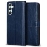 Shock Proof Flip Cover Back Case for Samsung Galaxy A54 5G | Magnetic Wallet Leather Case with Stand - Image 3