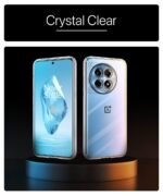 kelpuj Crystal Clear Transparent Back Case Cover for 1+ OnePlus 12R 5G | Full Device & Camera Protection Shockproof TPU | Flexible Silicone Back Cover Case Transparent - Image 6