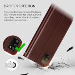 Shock Proof Flip Cover Back Case for For Realme Narzo 50 5G | Magnetic Wallet Leather Case with Stand - Image 4