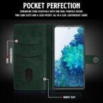 Shock Proof Flip Cover Back Case for Samsung Galaxy S20 Fe 5G | Magnetic Wallet Leather Case with Stand - Image 6