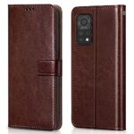 Shock Proof Flip Cover Back Case for Xiaomi Mi 10T Pro 5G | Magnetic Wallet Leather Case with Stand