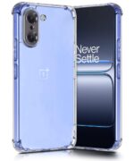 kelpuj Ultra-Hybrid Clear Back Case Cover Designed for 1+ OnePlus Nord CE 5 5G | Sleek Hard Back | Cushion Edge Technology Shockproof Drop & Camera Protection Bump Transparent - Image 4