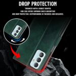 Shock Proof Flip Cover Back Case for Samsung Galaxy F23 5G | Magnetic Wallet Leather Case with Stand - Image 6