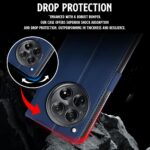 Shock Proof Flip Cover Back Case for 1+ Oneplus 12 5G | Magnetic Wallet Leather Case with Stand - Image 5