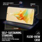 Shock Proof Flip Cover Back Case for Oppo Reno8 T | Magnetic Wallet Leather Case with Stand - Image 5