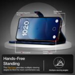 Shock Proof Flip Cover Back Case for Nothing Phone 3A Pro | Magnetic Wallet Leather Case with Stand - Image 8