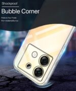 Crystal Clear Transparent Back Case Cover for Infinix Zero 30 5G | Full Device & Camera Protection Shockproof TPU | Flexible Silicone Back Cover Case Transparent - Image 4