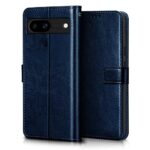 Shock Proof Flip Cover Back Case for Google Pixel 8A | Magnetic Wallet Leather Case with Stand - Image 3