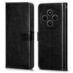 Shock Proof Flip Cover Back Case for Redmi A4 5G | Magnetic Wallet Leather Case with Stand - Image 4