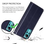 Shock Proof Flip Cover Back Case for Infinix Note 11 | Magnetic Wallet Leather Case with Stand - Image 4