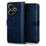 Shock Proof Flip Cover Back Case for Mi Redmi 13 5G | Magnetic Wallet Leather Case with Stand - Image 4