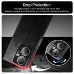 Shock Proof Flip Cover Back Case for Itel P55 Plus 4G | Magnetic Wallet Leather Case with Stand - Image 8