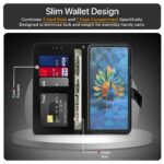 Shock Proof Flip Cover Back Case for Hmd Crest 5G | Magnetic Wallet Leather Case with Stand - Image 4