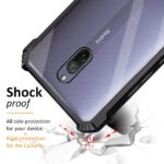 Shock Proof Clear Back Case Mobile Cover for Xiaomi Mi Redmi 8A Dual | (Hard | Hybrid PC + TPU | Full Armour Device & Camera Protection | Black) - Image 3