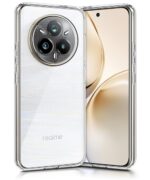 Transparent Back Cover Case for Realme 14 Pro Plus 5G | Raised Bumps for Full Device & Camera Protection Shockproof TPU Silicone Back Case Mobile Cover Transparent - Image 2
