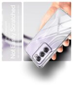 Crystal Clear Transparent Back Cover Case Compatible with Oppo Reno 12 Pro 5G Shockproof Flexible TPU Silicone Case with Full Body & Camera Protection Transparent - Image 6