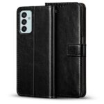 Shock Proof Flip Cover Back Case for Samsung Galaxy F13 | Magnetic Wallet Leather Case with Stand - Image 2