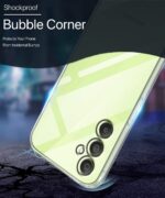 kelpuj Ultra-Hybrid Crystal Clear Back Case Cover for Samsung Galaxy A54 5G | Hard Back | Slim Fit Shockproof Design | Camera Protection Bump | Back Cover Case (PC,TPU | Transparent) - Image 8