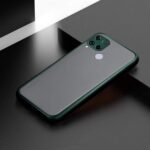 Poly Carbonate Translucent Smoked Matte Back 360 Degree Protection Hybrid Protective Hard Back Cover for Realme Narzo 30A, 20, Realme C25s, C25, C12 (Green Bumper) - Image 5