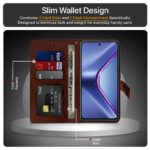 Shock Proof Flip Cover Back Case for Oppo K13 5G | Magnetic Wallet Leather Case with Stand - Image 4