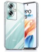 Crystal Clear Transparent Back Case Cover for Oppo A79 5G | Full Device & Camera Protection Shockproof TPU | Flexible Silicone Back Cover Case Transparent - Image 3