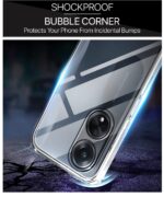 Crystal Clear Transparent Back Case Cover for Oppo F23 5G | Full Device & Camera Protection Shockproof TPU | Flexible Silicone Back Cover Case Transparent - Image 6