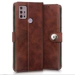 Shock Proof Flip Cover Back Case for Motorola Moto G30 | Magnetic Wallet Leather Case with Stand - Image 2