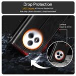 Shock Proof Flip Cover Back Case for Realme Narzo 80 Pro 5G | Magnetic Wallet Leather Case with Stand - Image 6