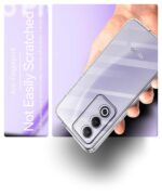Crystal Clear Transparent Back Cover Case Compatible with Oppo A3 Pro 5G & Oppo K12x 5G Shockproof Flexible TPU Silicone Case with Full Body & Camera Protection Transparent - Image 7