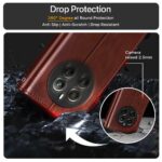 Shock Proof Flip Cover Back Case for Realme Narzo 70 | Magnetic Wallet Leather Case with Stand - Image 8