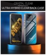 Crystal Clear Transparent Back Case Cover for iQOO Neo 6 5G | Full Device & Camera Protection Shockproof TPU Silicone Back Cover Case Transparent - Image 3