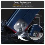 Shock Proof Flip Cover Back Case for Oppo A3X 5G | Magnetic Wallet Leather Case with Stand - Image 5