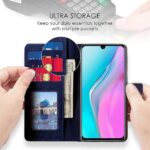 Shock Proof Flip Cover Back Case for Infinix Note 11 | Magnetic Wallet Leather Case with Stand - Image 3