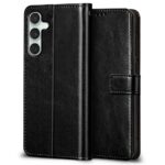 Shock Proof Flip Cover Back Case for Samsung Galaxy S23 Fe 5G | Magnetic Wallet Leather Case with Stand - Image 3