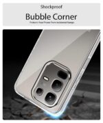 kelpuj Crystal Clear Transparent Back Case Cover for Infinix Note 50X 5G | Full Device & Camera Protection Shockproof TPU | Flexible Silicone Back Cover Case Transparent - Image 6