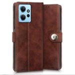 Shock Proof Flip Cover Back Case for Xiaomi Redmi Note 12 4G | Magnetic Wallet Leather Case with Stand - Image 4