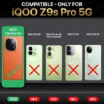 Shock Proof Flip Cover Back Case for Iqoo Z9S Pro 5G | Magnetic Wallet Leather Case with Stand - Image 2